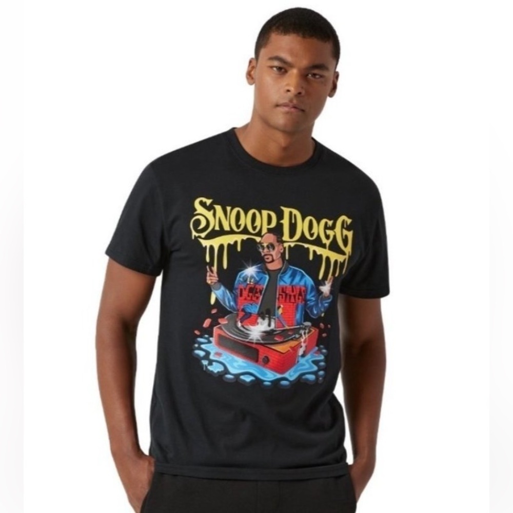 Dogg Supply by Snoop Dogg Tee 3XL Unisex Black Graphic Music Concert T-Shirt